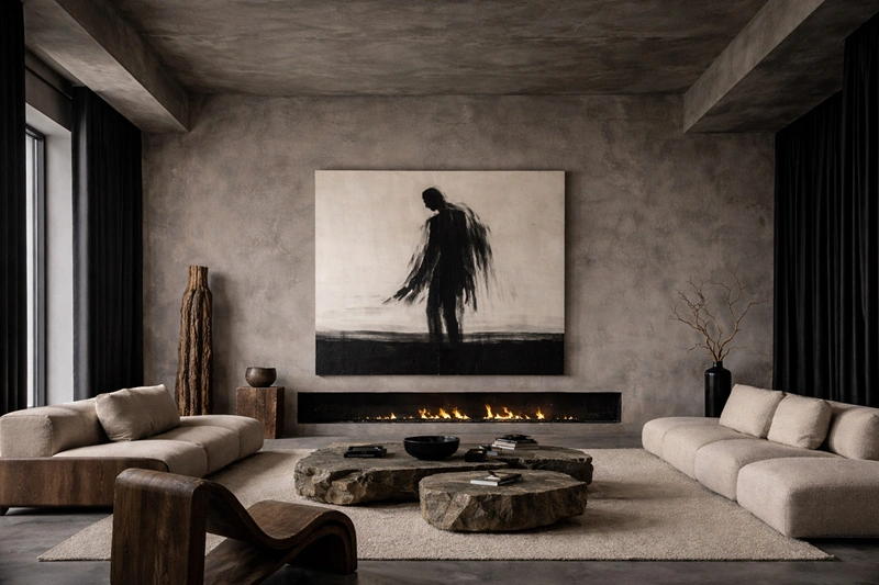 Interjööripilt seinal – telli foto lõuendil Eestis