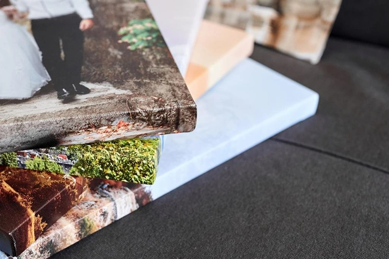 Натяжка холста на деревянный подрамник из натуральной сосны